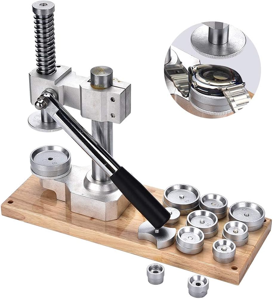 Watch Case Press Set, Watch Back Case Cover Press Closer Watchmaker