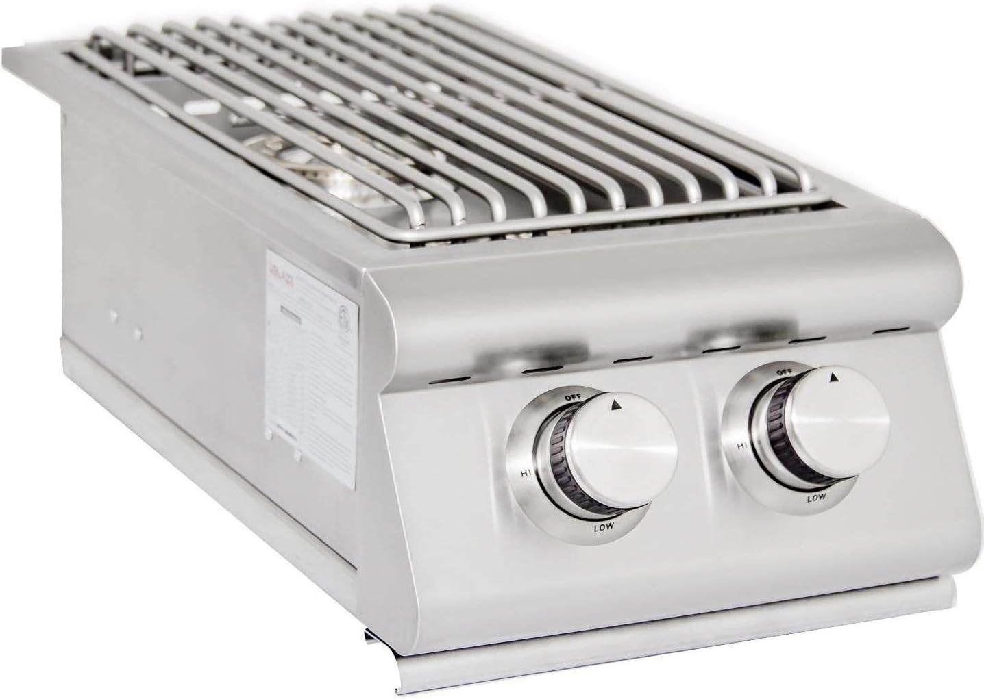 Blaze Built-In Double Burner (BLZ-SB2R-LP), Propane