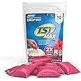 Camco TST MAX Camper/RV Toilet Treatment Drop-INs - Control Unwanted Odors & Break Down Waste and Tissue - Safe Septic Tank Treatment - Hibiscus Breeze Scent, 10-Pack (41603)