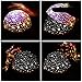 NEW GENERATION Baby Night Lights for kids, Lizber Starry Night Light Rotating Moon Stars Projector, 9 Color Options Romantic Night Lighting Lamp, USB Cable / Batteries Powered for Nursery, Bedroom