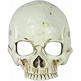 Rubies Skull Foam Half Mask for Adults, Unisex No Size