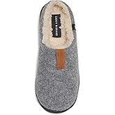 Lucky Brand Boy's Fleece Clog Micro Suede Tab Slippers – Comfortable and Cozy Footwear for Boys