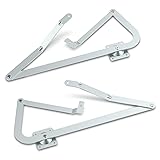 GRONGU 55-2 Attic Ladder Hinge Arms,Pull Down Attic