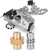 Elprico Worm Wheel 10:1 Bronze Gear Metal Worm Set Industrial Robot Parts view 3