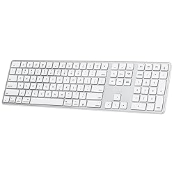 OMOTON Bluetooth Keyboard Compatible with Mac, with