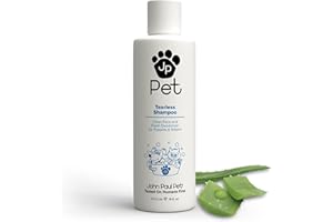 John Paul Pet Tearless Odor Absorbing Shampoo, Clean Face and Fresh Deodorizer for Puppies and Kittens, 16 fl. oz.