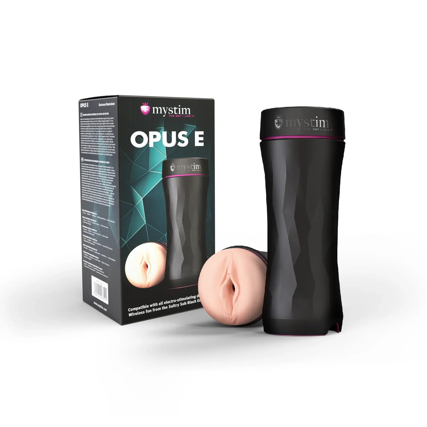 MyStim Opus E Vagina Masturbator, 200 g