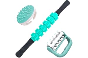 COZLOW 3-in-1 Fascia Roller Kit, Helps Reduce The Appearance of Cellulite, Helps Increase Circulation & Firms Skin, Fascia Massagers for Thighs, HIPS, Arms & Body