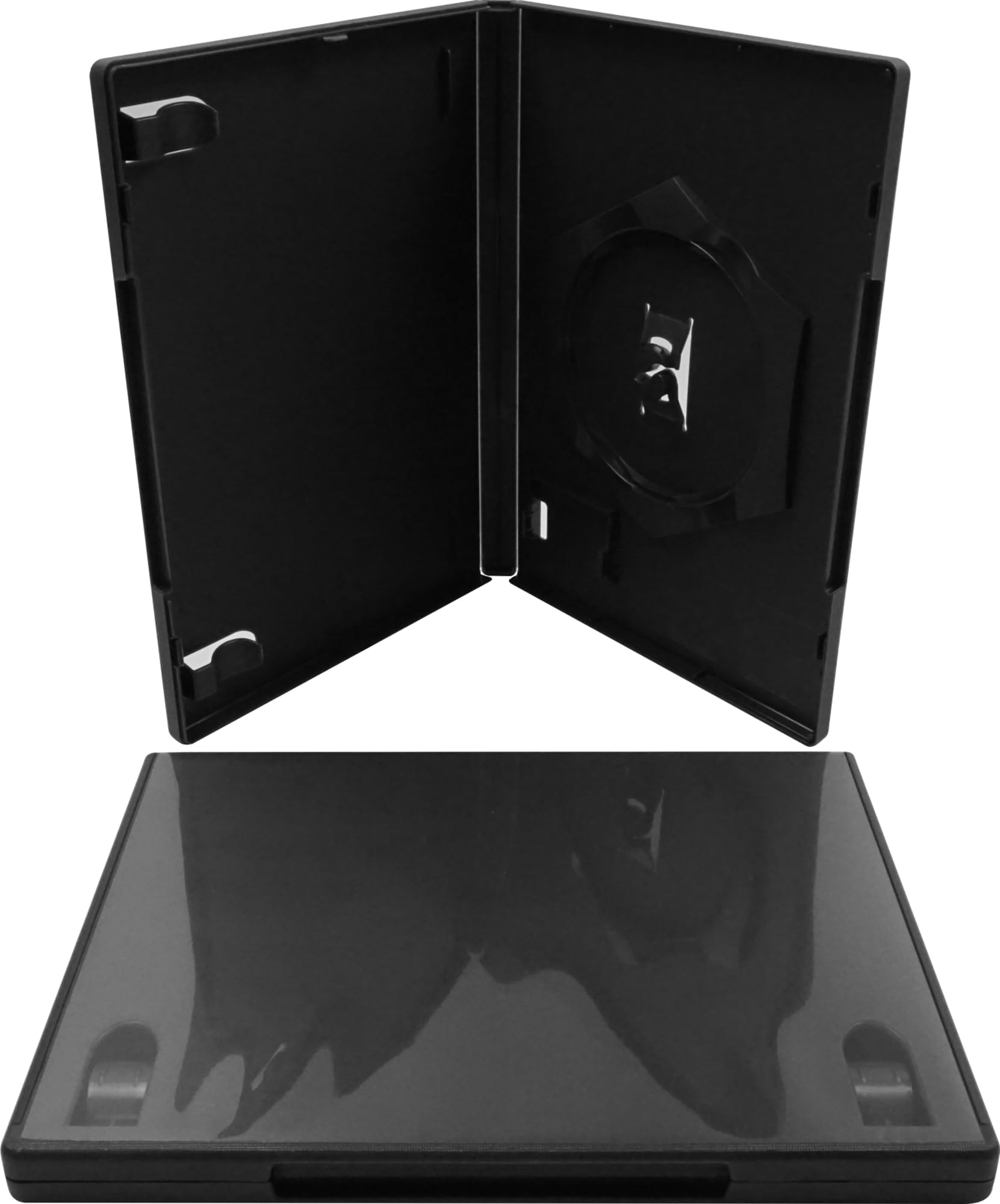 (1) Empty Dark Gray 1-Disc Capacity 15MM Compatible With Nintendo GameCube Replacement Box/Case - VGBR15GCDG