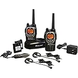 Midland GXT1000VP4 36-Mile 50-Channel FRS/GMRS Two-Way Radio (Pair) (Black/Silver)