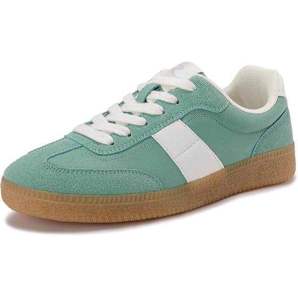 thumbnail image 2 of Dakaela Women's Walking Shoes Lace Up Canvas Fashion Sneakers Memory Foam Running Tennis Shoe Black 6 2 of 13