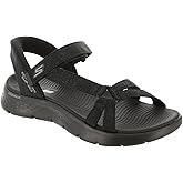 SKECHERS Women's GO Walk Flex Sandal - Illuminate Hands Free Slip-ins Fisherman