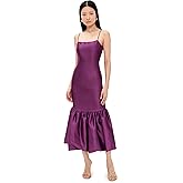 Caroline Constas Women's Sydney Ruffle Hem Gown