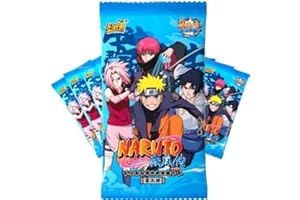 AW Anime WRLD Ninja Cards Booster Box - Official Anime CCG Collectable Playing/Trading Card Pack - Tier 2 - (Blood - 10 Packs