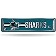 Rico Industries NHL Colorado Metal Street Sign Metal Street Sign 4" x 15" Home Décor - Bedroom - Office - Man Cave