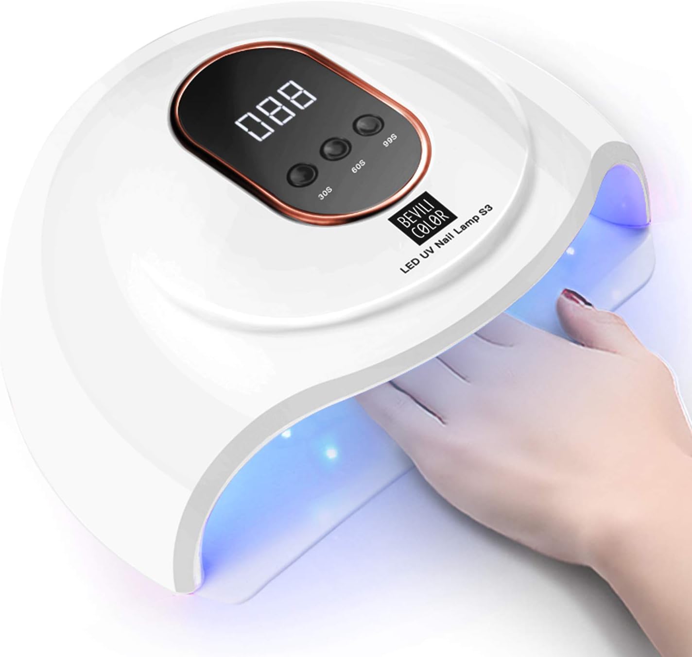 Gel Nail Polish UV LED Nail Lamp Jewhiteny Nail Dryer 54W