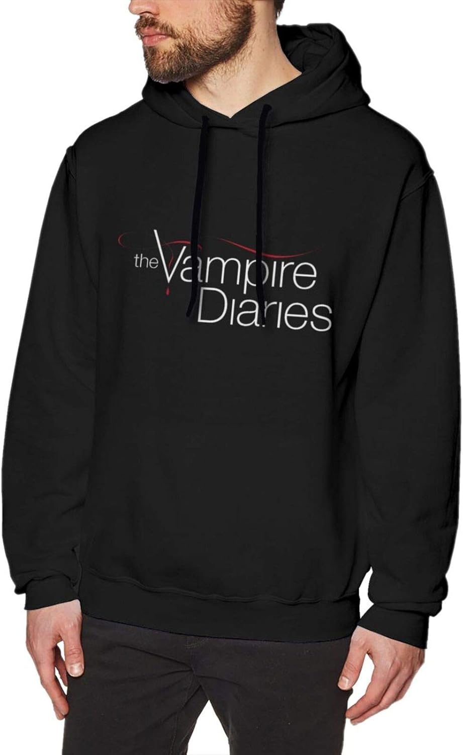 The Vampire Diaries Mens Hoodie 3D Graphic Print Fashion Hoodies