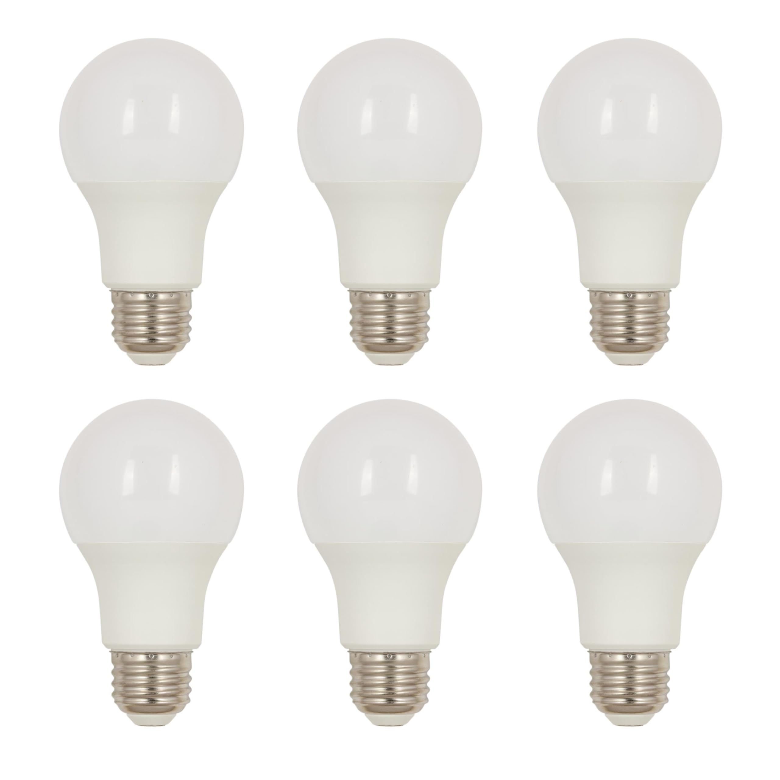 Photo 1 of Westinghouse Lighting 5294020 9 Watt (60 Watt Equivalent) A19 Soft White LED Light Bulb, Medium Base, 6 Pack