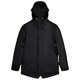 RAINS Jacket - Waterproof Unisex Jacket for Men and Women with Welded Seams, Hood with Drawstring, Snap Closure, Snap Cuffs