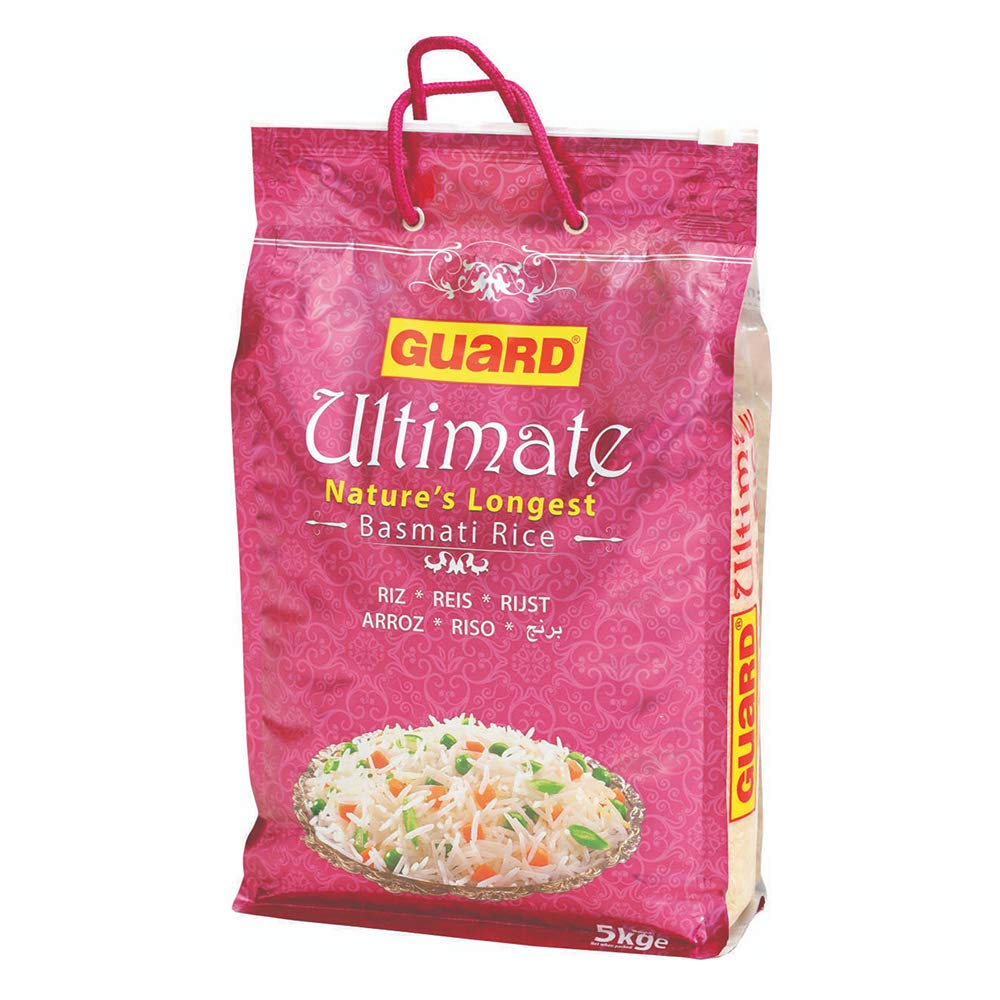 Guard Ultimate Nature's longest Basmati Rice 10lb