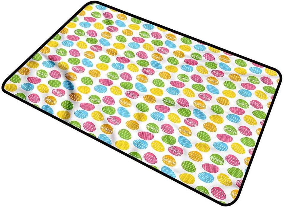 DESPKONHOME Easter, Floor Mat Greeting Spring Holiday