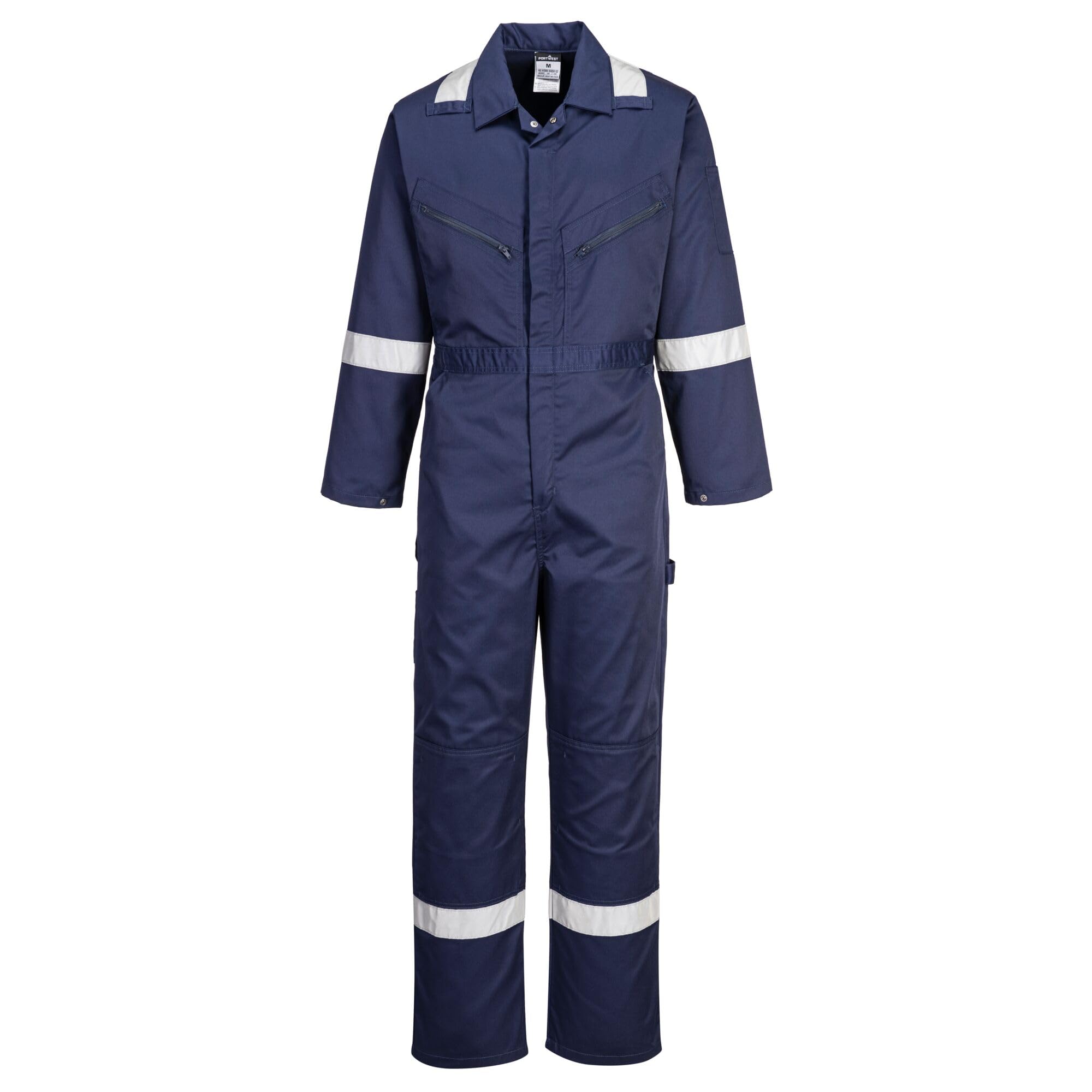 Portwest F813 Iona Polycotton Safety Work Coverall Navy, 4XL