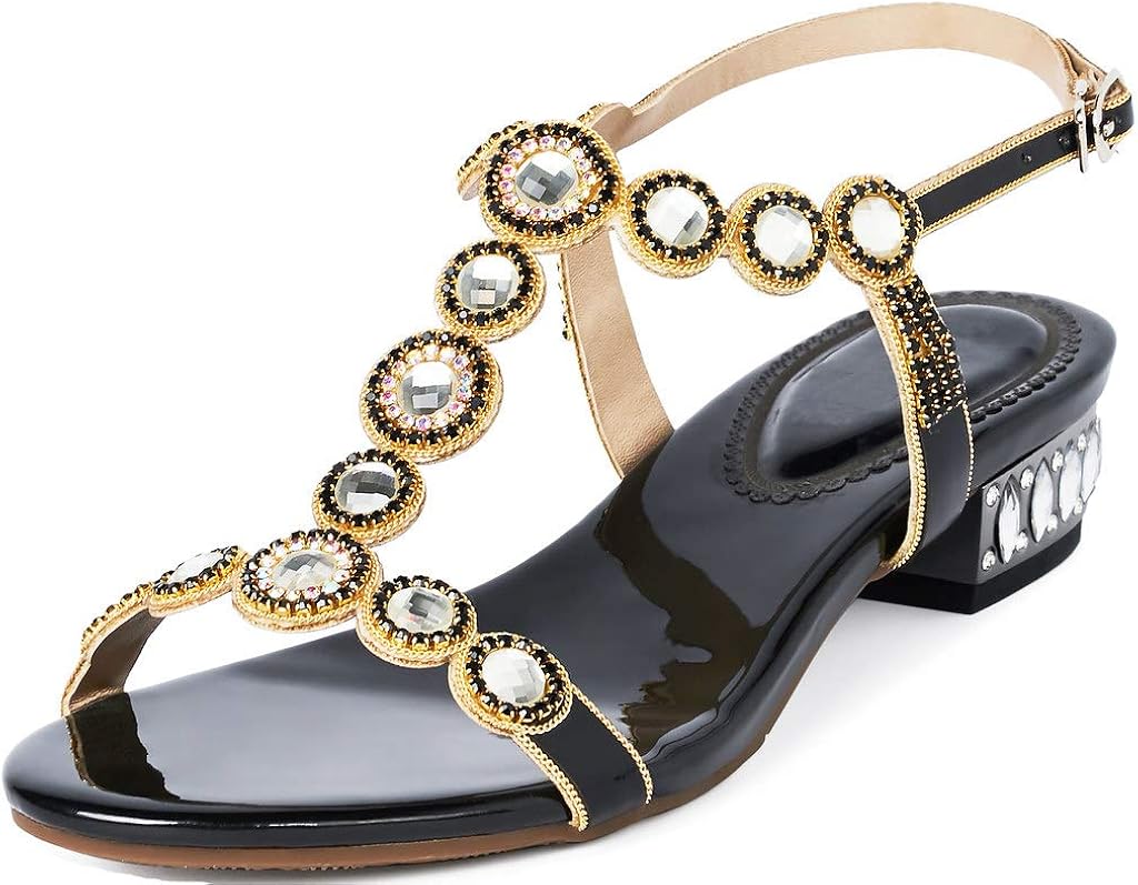 flat evening sandals