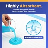 Bazaar 100x Disposable Incontinence Bed Pads 90x60cm Highly Absorbent Waterproof view 6