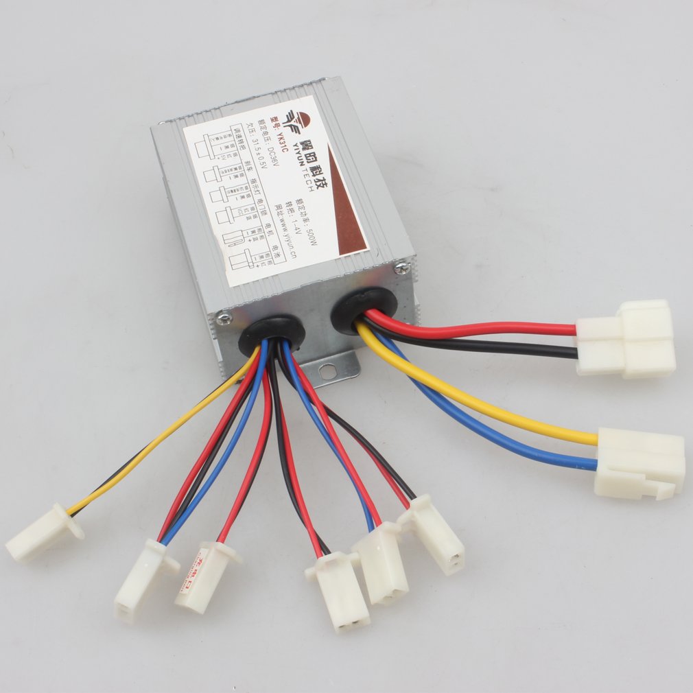 Motor Speed Controller 36v 500w Electrical Scooter E Bike Bicycle Tricycle Brush Motor Control Box