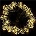 INST 20 Islamic EID Ramadan 2m/20 LED Stars and Moons Festival LED String Light Decoration, Warm white