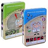 The Purple Cow - Science for Young Researchers- The Crazy Scientist Laboratory Kit of Two- Water Gel & Illusions Set, Stem/ Steam Education for Kids, Ages 6-12, with Instructions for Experiments