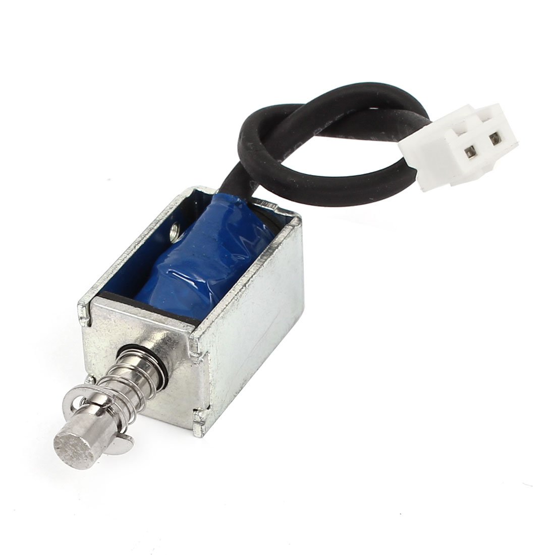 Sourcingmap a14081500ux0652 Open Frame Electromagnet Eelectric Solenoid, DC 12V, 1 Amp