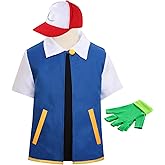 MINIBBYY Adult Kids Unisex Costume Cosplay Jacket Gloves Hat Sets for Trainer Halloween Hoodie