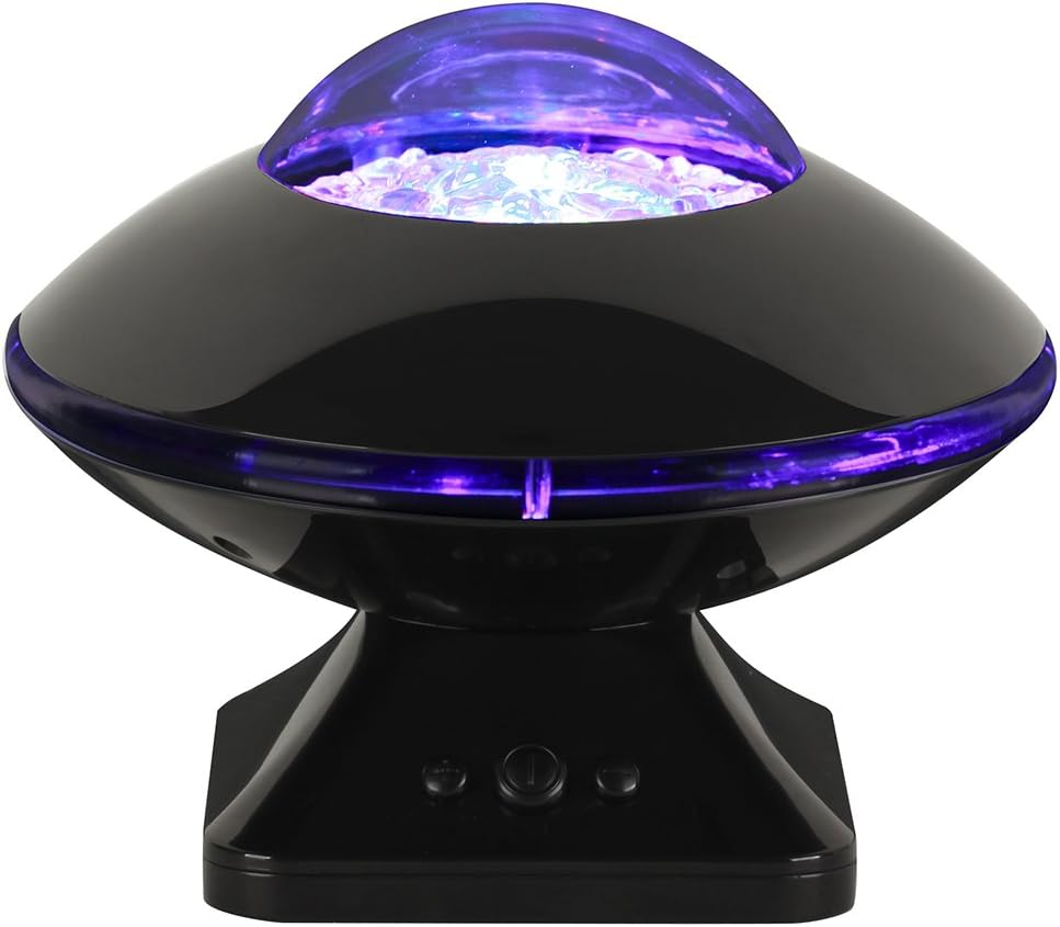 SlowTon UFO Night Light Projector, Color Changing LED Mood Decorative