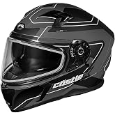 Castle X CX390 Atlas Full Face Snow Helmet (Matte Charcoal/Black - X-Large)