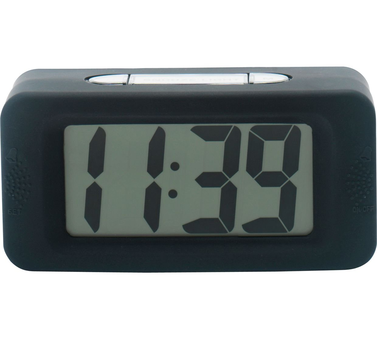 Acctim Black LCD Alarm Clock Amazon.co.uk Kitchen & Home