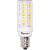 Bulbrite 770631 5W Dimmable T6 LED Bulb, E12 Candelabra Base, 2700K Warm White, Clear Glass, Energy-Efficient 60W Equivalent
