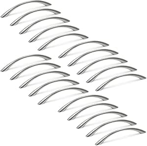 Emuca - Tirador para muebles, tirador para cajón, armario, mueble de