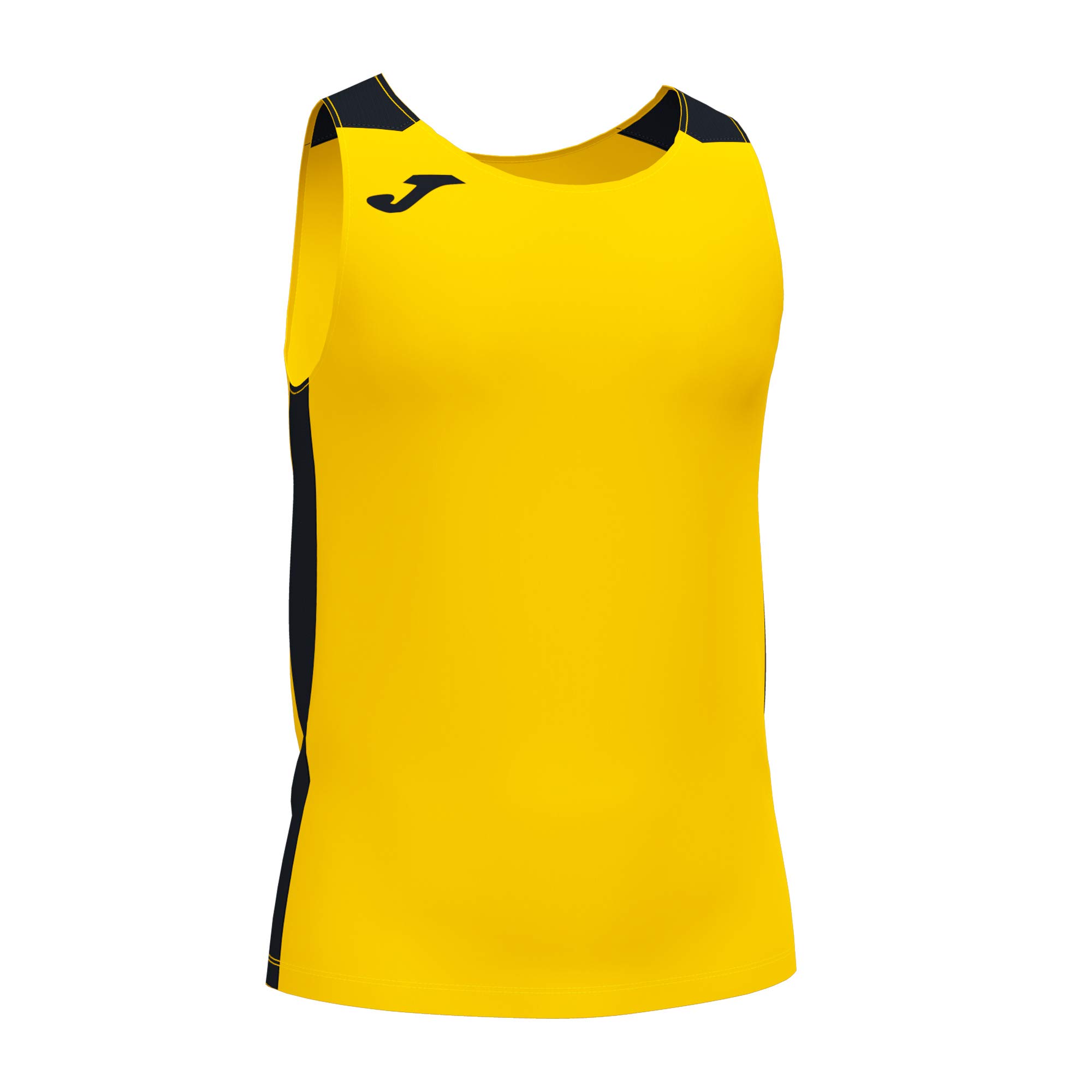 Joma Record II Men's T-Shirt Yellow Black