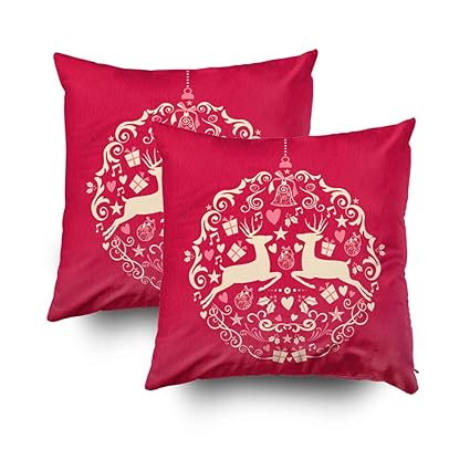 Amazon Com Shorping Decorative Pillow Covers 18x18 Inch 2 Pack