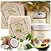 Jasmine Facial Butter Dry Skin Kit - 100% Natural Face and Neck Moisturizer 1.7 oz & Soap 3.4 oz - Shea, Cocoa, Coconut, Olive, Jojoba & Almond Oils Blend Care Set