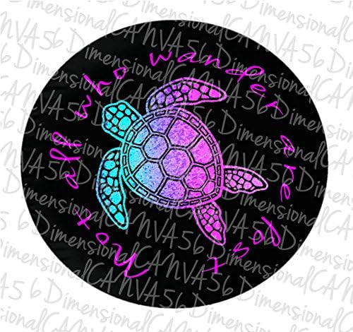 Turtle Watercolor jeep tire cover