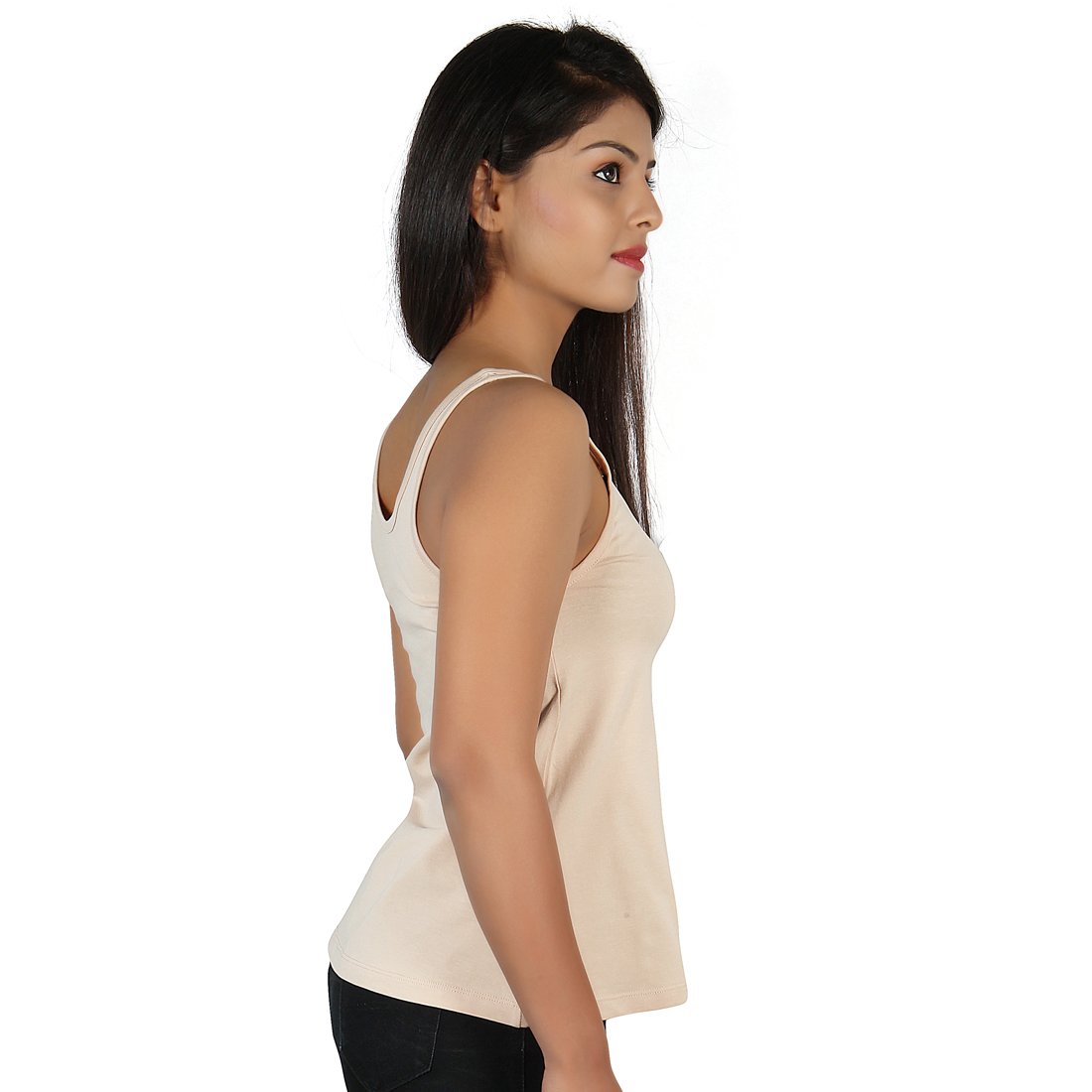 letizia women's cotton a-line tank top