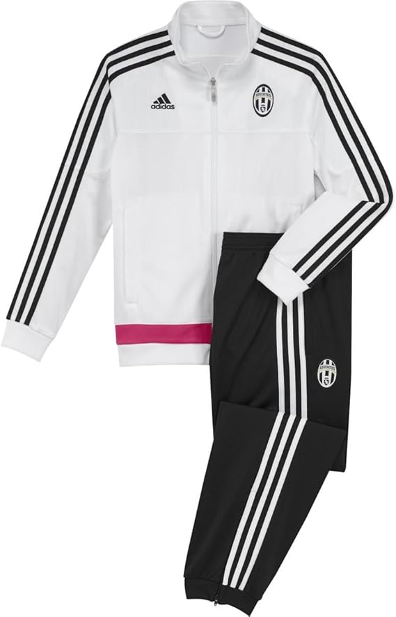 tuta juventus bambino ragazzo 1112anni S19388 adidas 2015/16 PES SUIT JUVENTUS BAMBINO ADIDAS