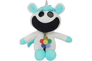 Groydbee Smiling Horrible Animals Plush, 11.8" Smiling Animals Plushie, Kids Figure Stuffed Animal Pillow, Soft Toy Doll for Boys and Girls (Craftycorn)