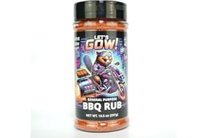 Smoke Trails BBQ GENERAL PURPOSE RUB by Steve Gow | Let's GOW! Rub | Great on ribs, pork, chicken and more