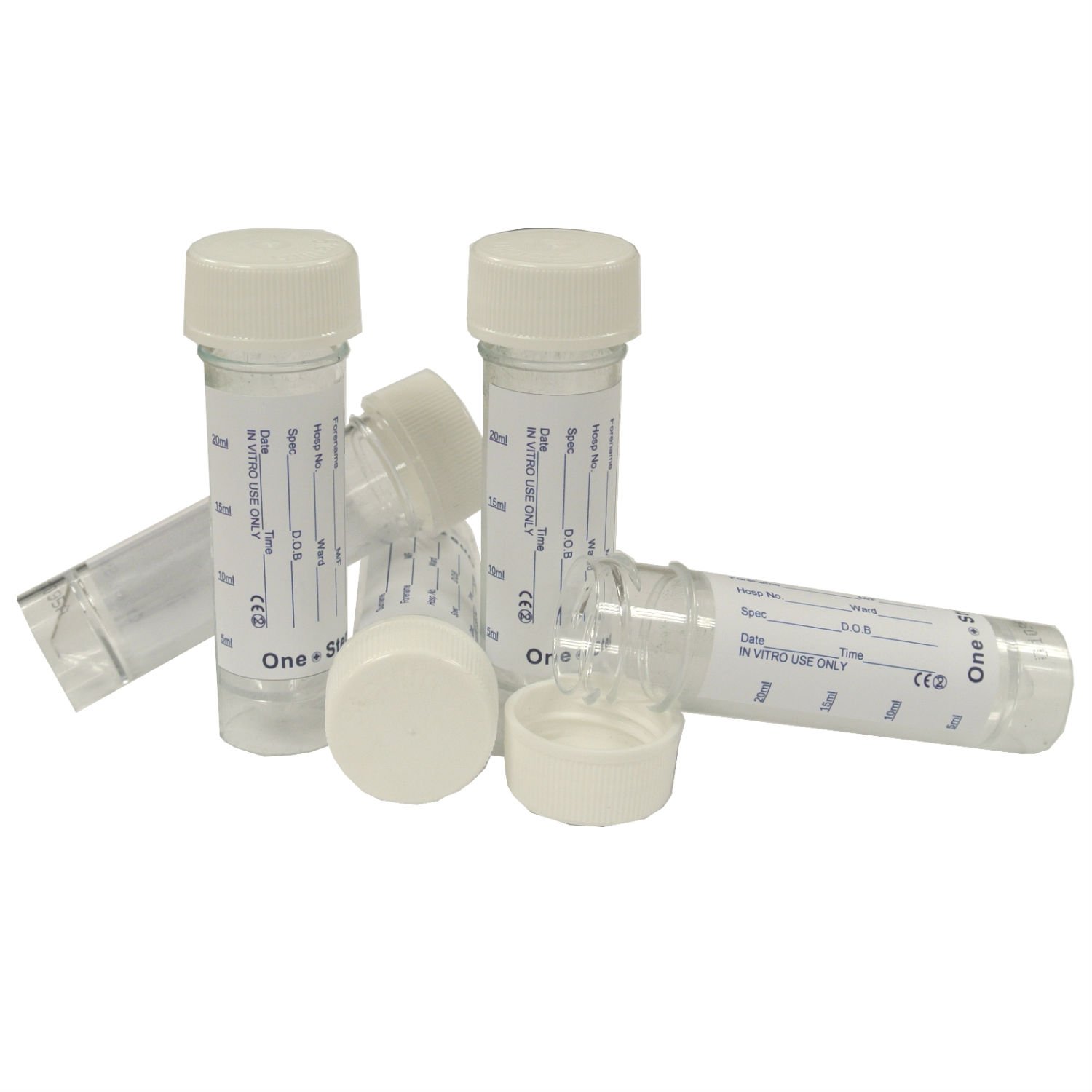 100 x One Step 1oz (30mL) sterile Urine Sample Collection