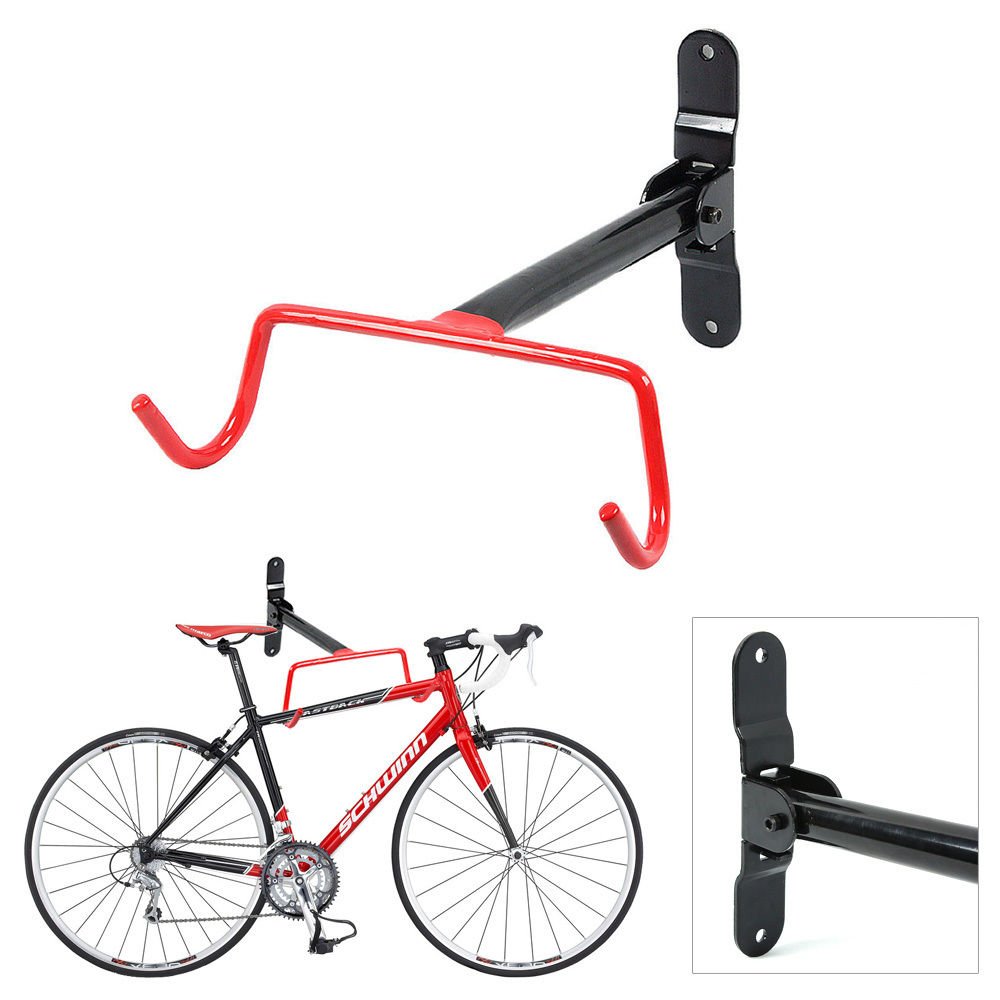 ADEPTNA Heavy Duty Wall Mounted Bike Bicycle Cycle Storage Rack Hook Holder Fitting Screws