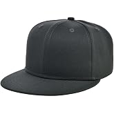 Lids Blank Dime Adjustable Snapback Hat Charcoal