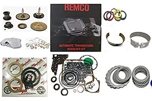 REMCO 4R75W, 4R70E, 4R75E DELUXE KIT WITH BANDS AND PISTONS 04-UP